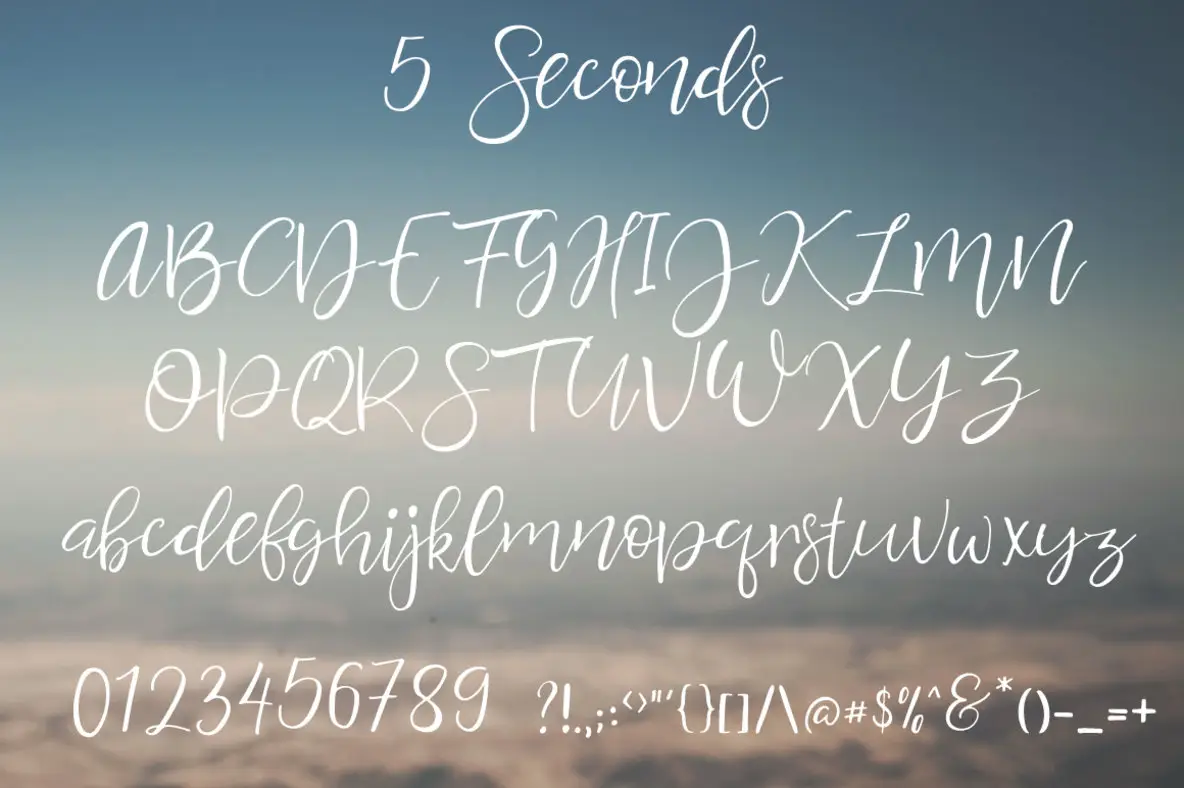 5seconds Font - FontPath