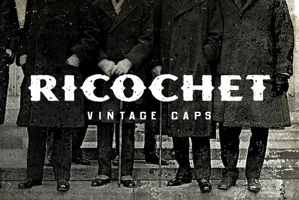 Ricochet Caps Font