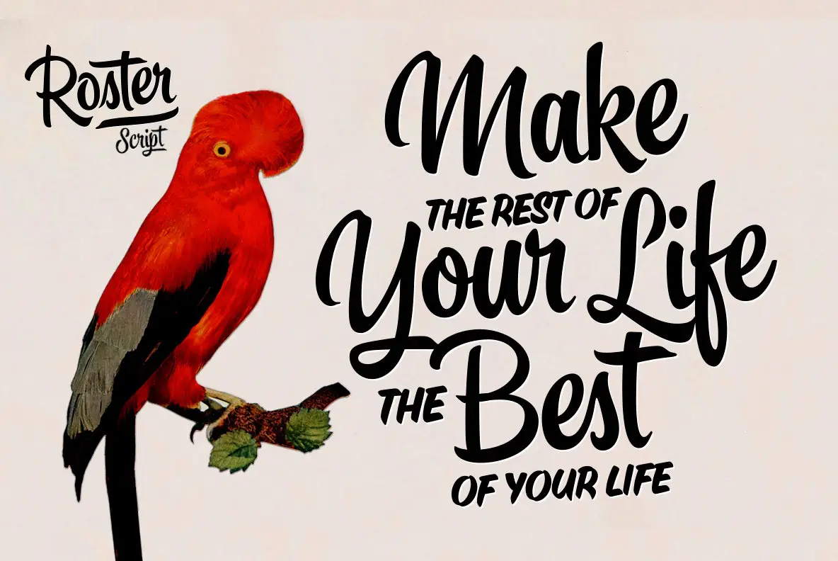 Roster Font YouWorkForThem