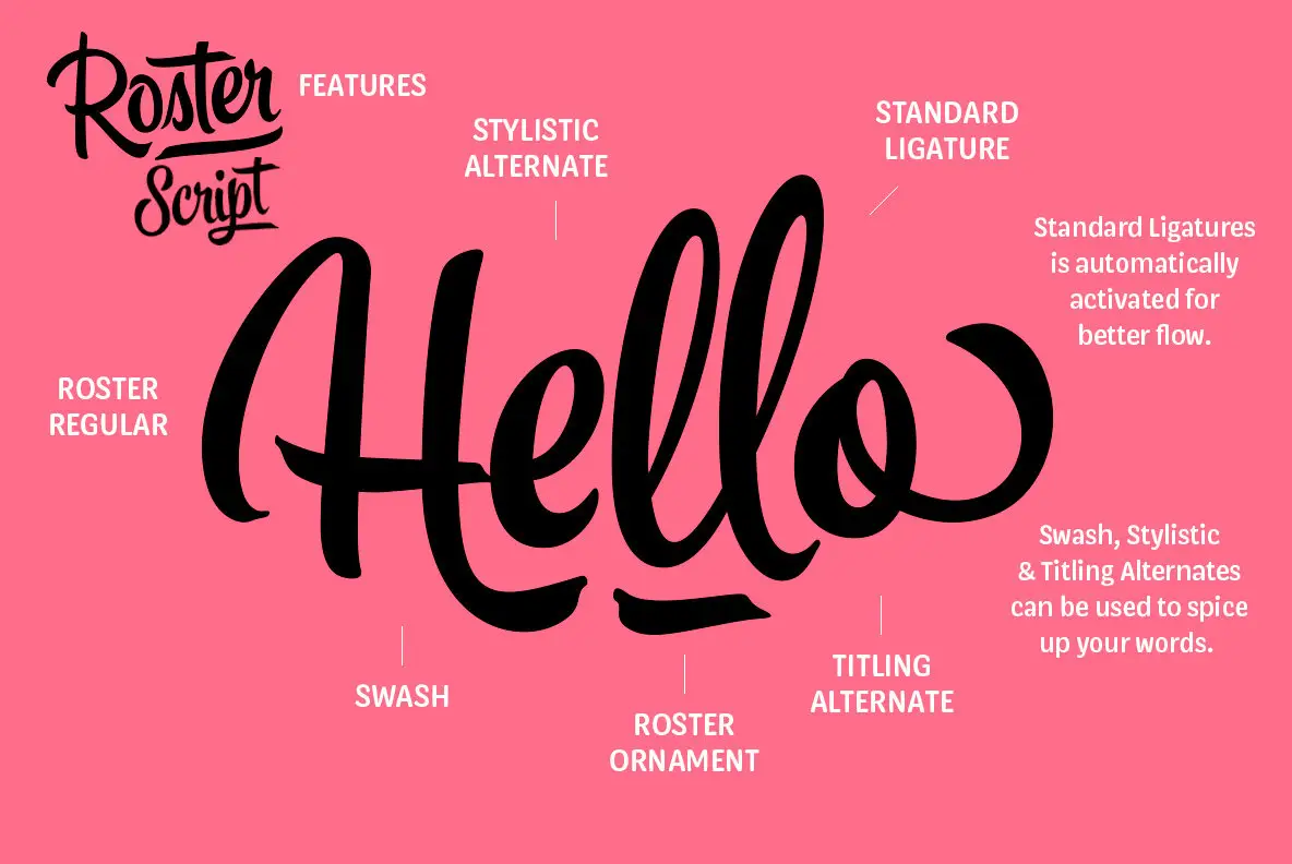 Roster Font YouWorkForThem