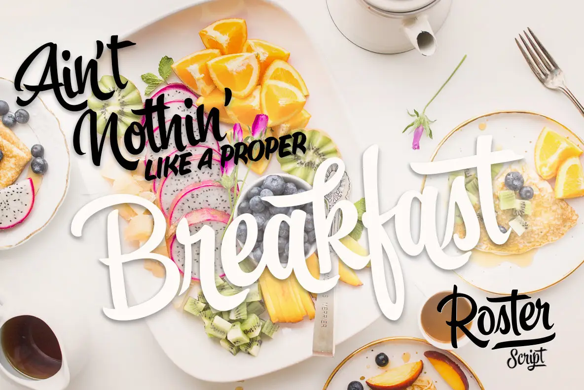 Roster Font YouWorkForThem