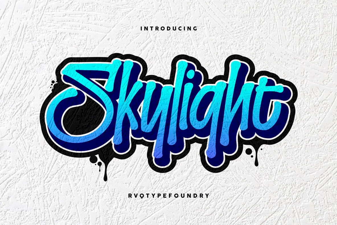 Skylight Graffiti
