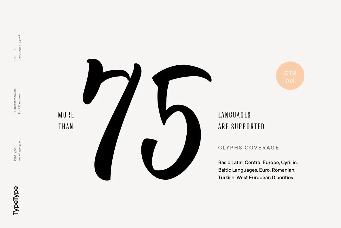 TT Knickerbockers Font YouWorkForThem