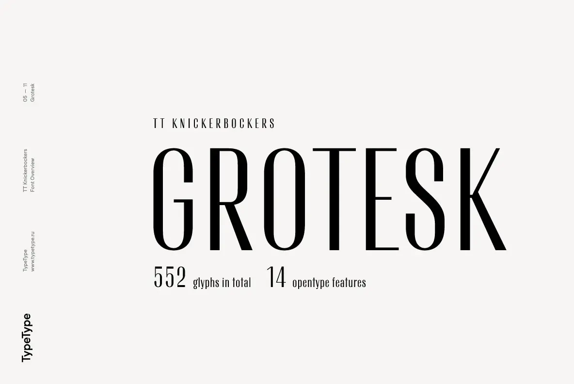 TT Knickerbockers Font YouWorkForThem