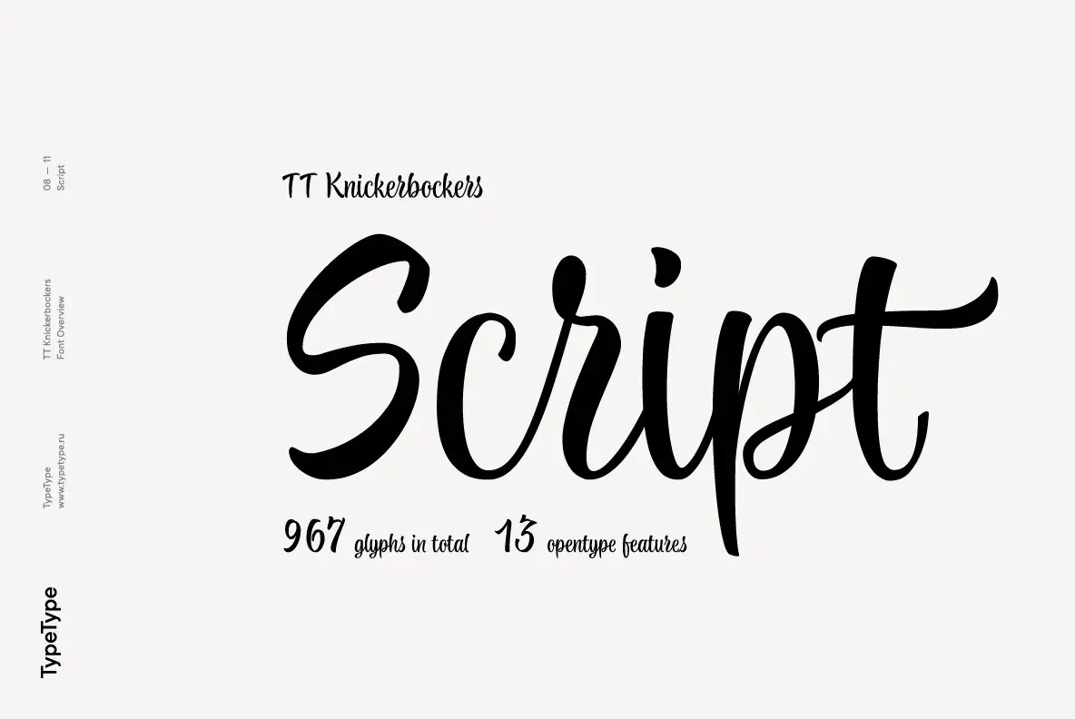 TT Knickerbockers Font FontPath