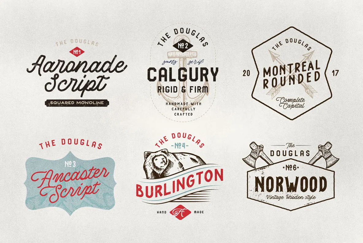 The Douglas Collection Font - YouWorkForThem