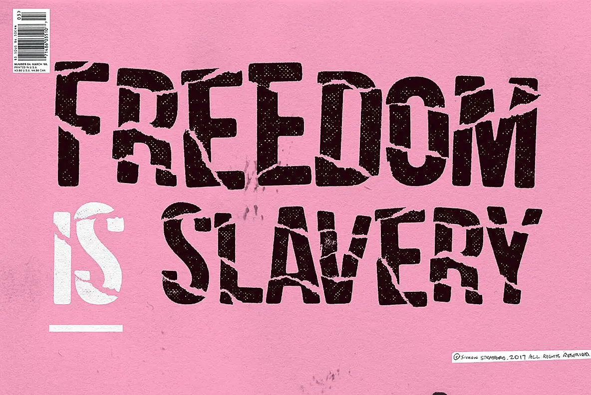 Fake Empire Font Youworkforthem