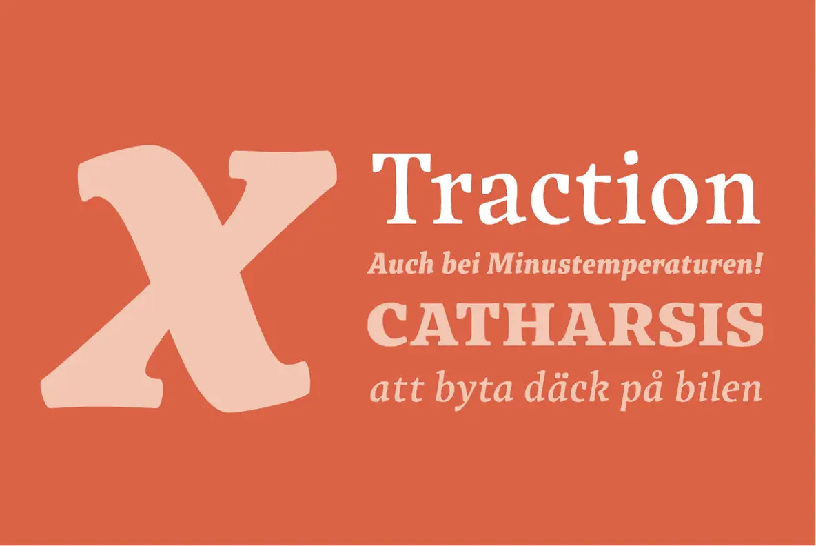 Traction Font YouWorkForThem