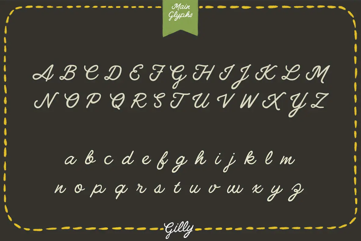 Gilly Script Font - YouWorkForThem