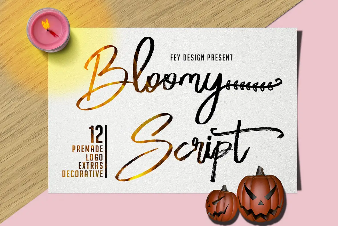 Bloomy Script