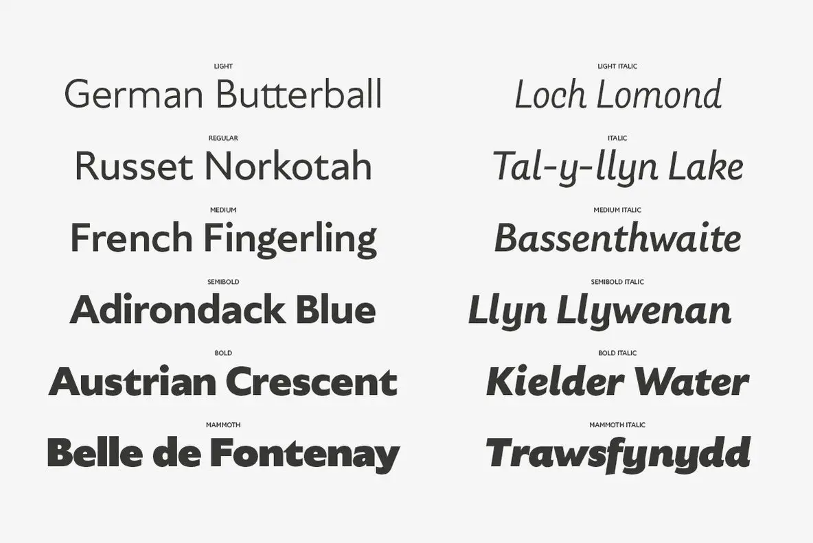 Gardner Sans Font - YouWorkForThem