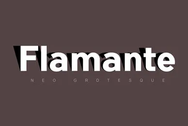Flamante Sans