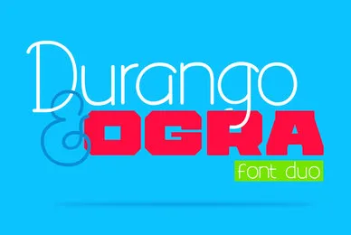 Durango  Ogra Font Duo