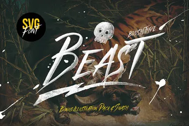 Beast SVG Font