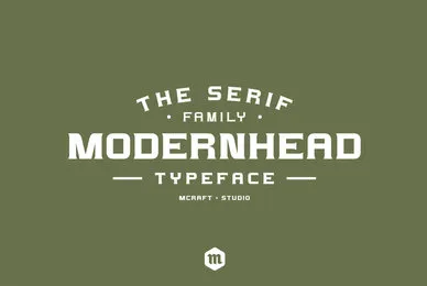 Modernhead Serif