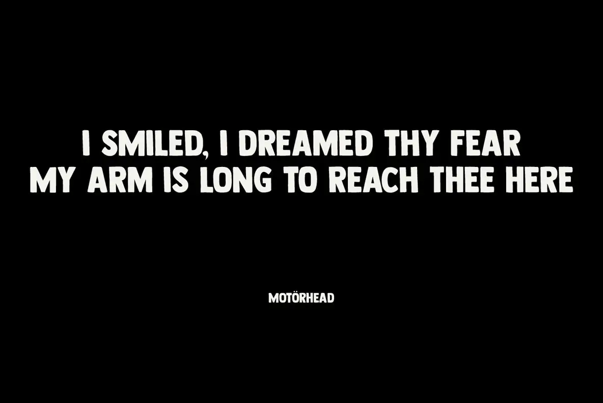 Longreach Font YouWorkForThem