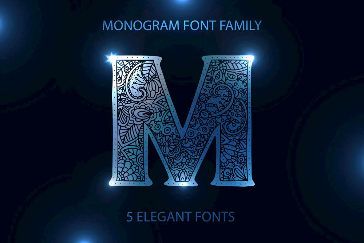 Monogram Font Family