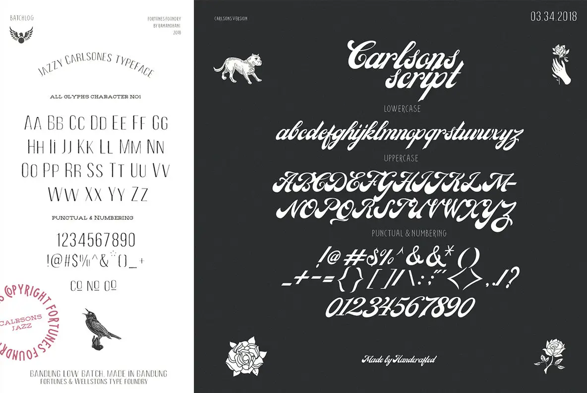 Carlsons Font - YouWorkForThem