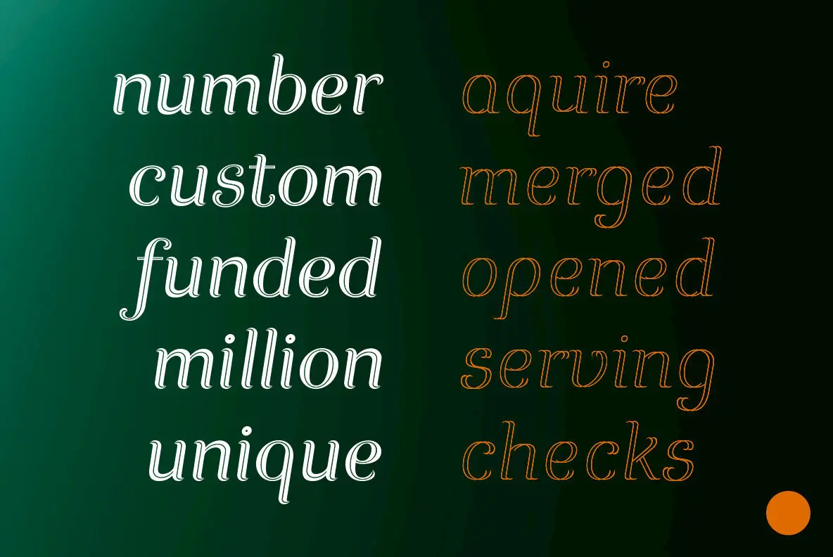 Allora Font YouWorkForThem