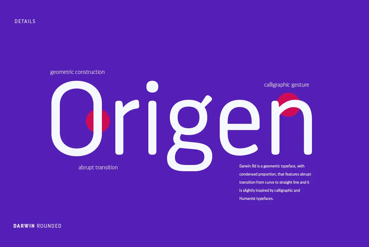 Dirwin Font Darwin Rounded Font - FontPath