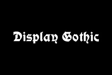 Display Gothic