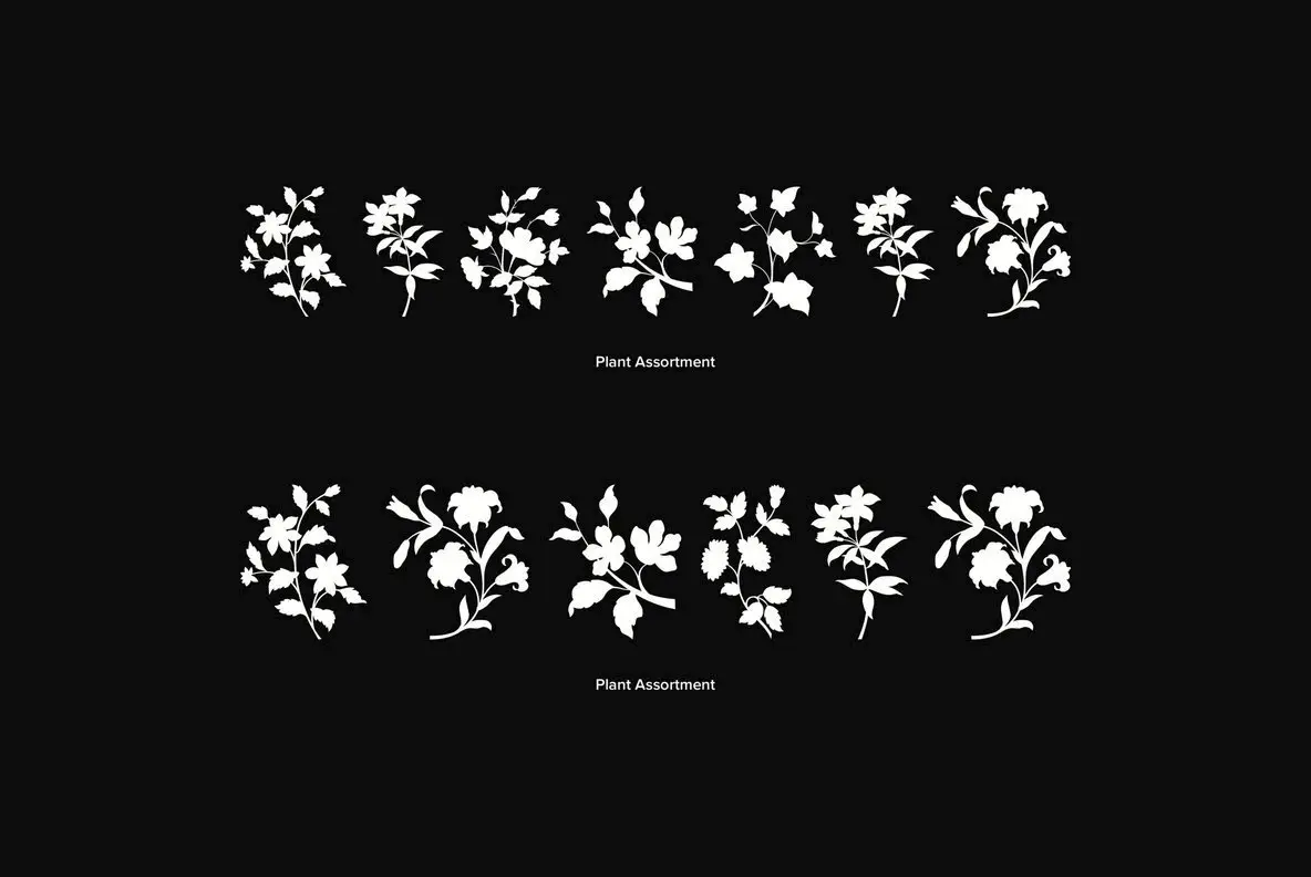 Plant Assortment Font - Fontpath
