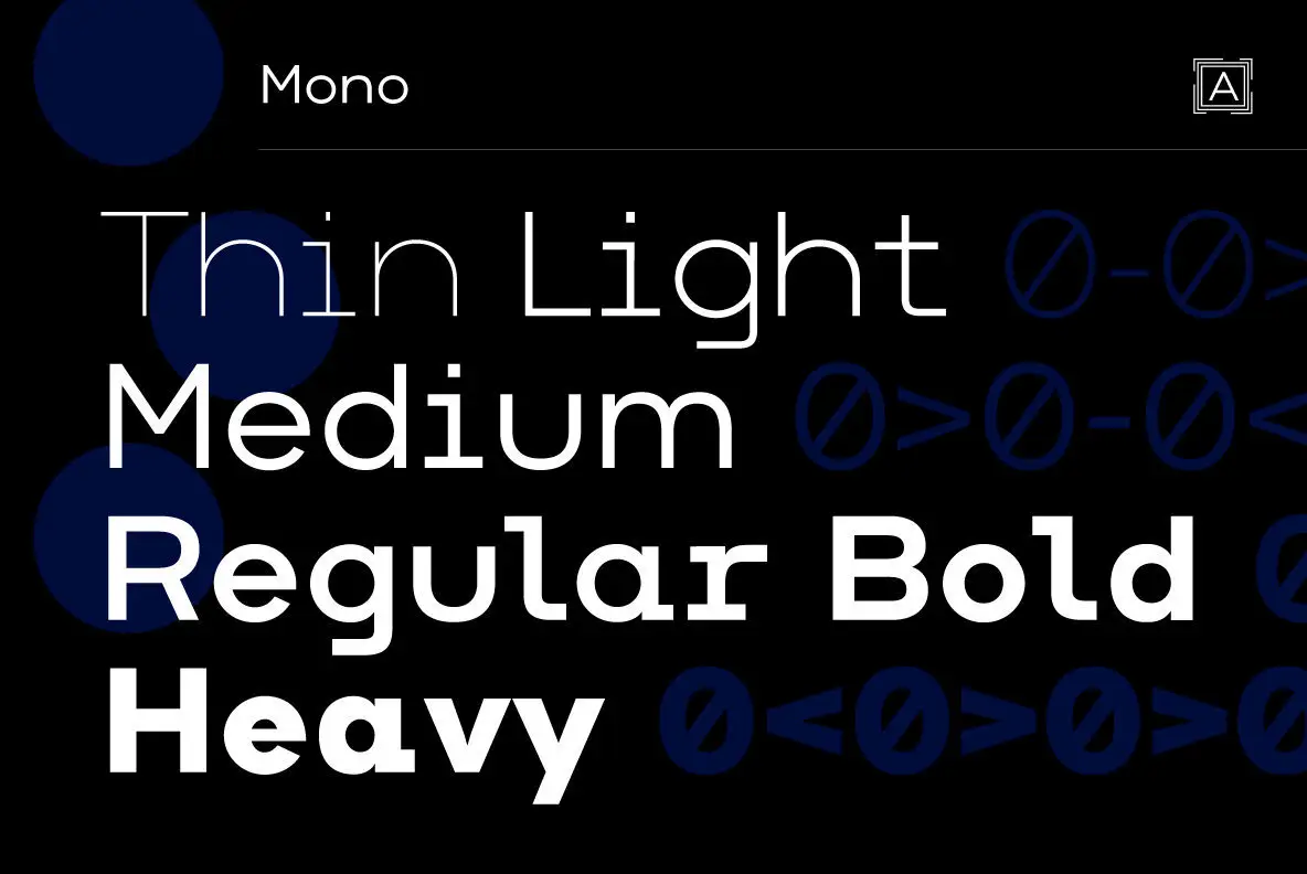 Arkibal Mono Font - FontPath