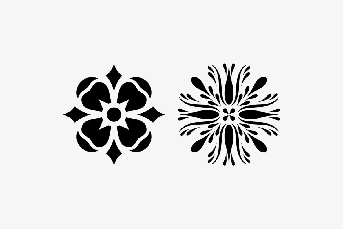 Americana Ornaments Font YouWorkForThem