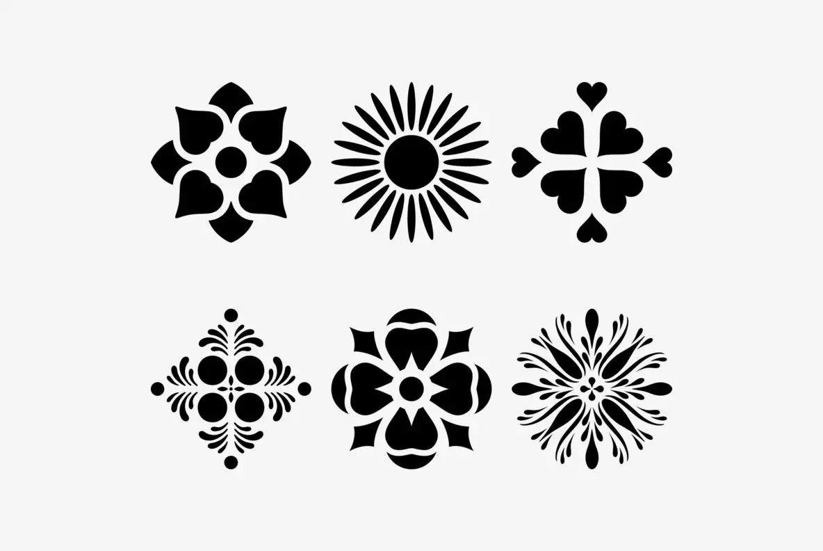 Americana Ornaments Font YouWorkForThem