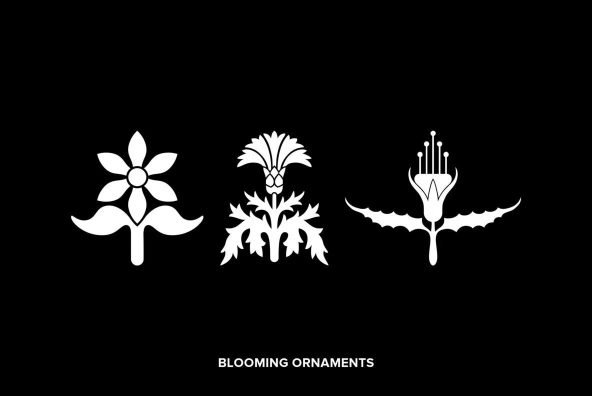 Blooming Ornaments