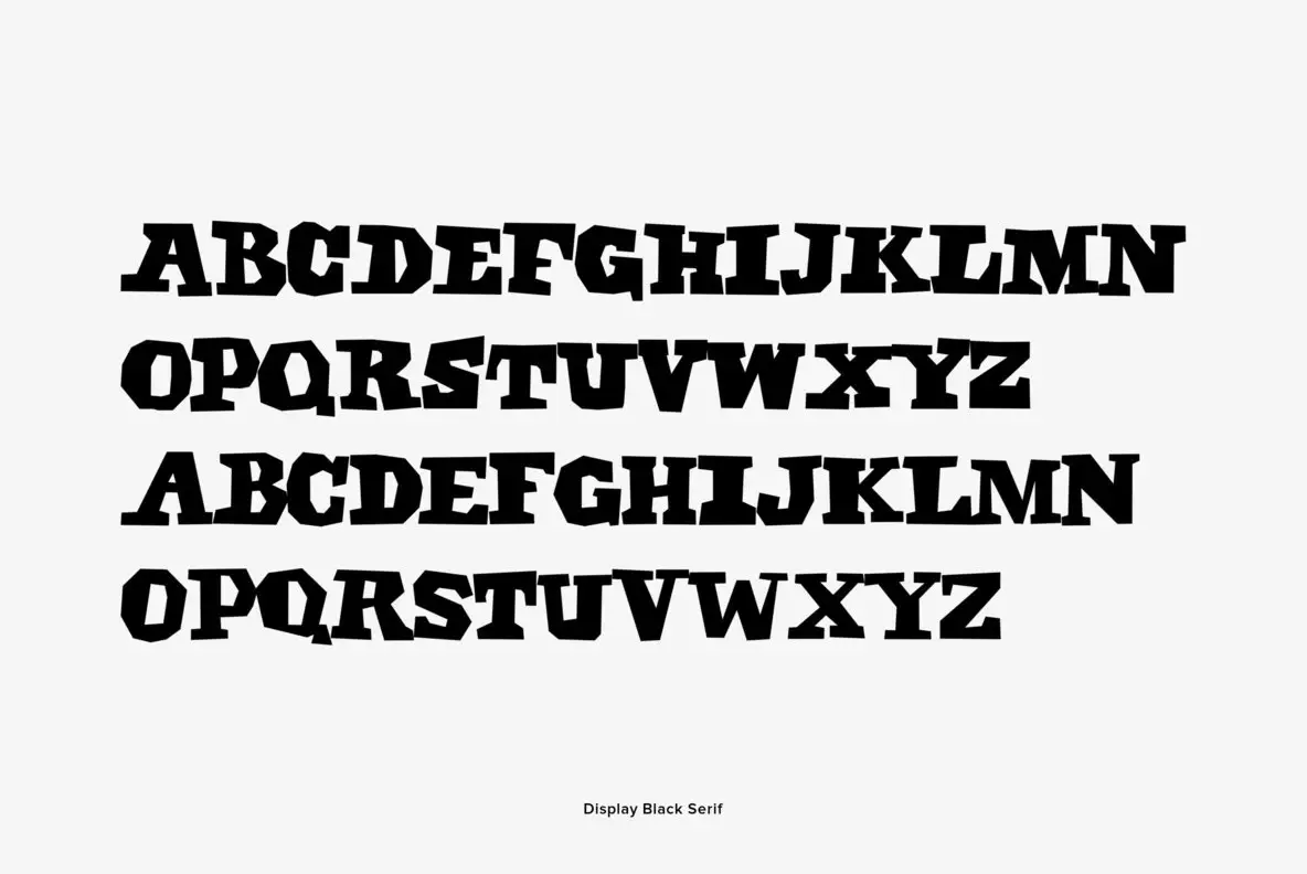 Display Black Serif Font - Fontpath