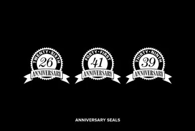Anniversary Seals