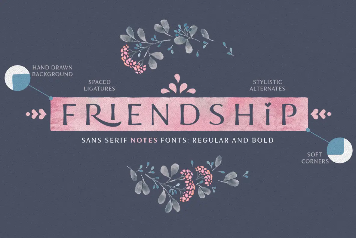 Lovingly Friends Font YouWorkForThem