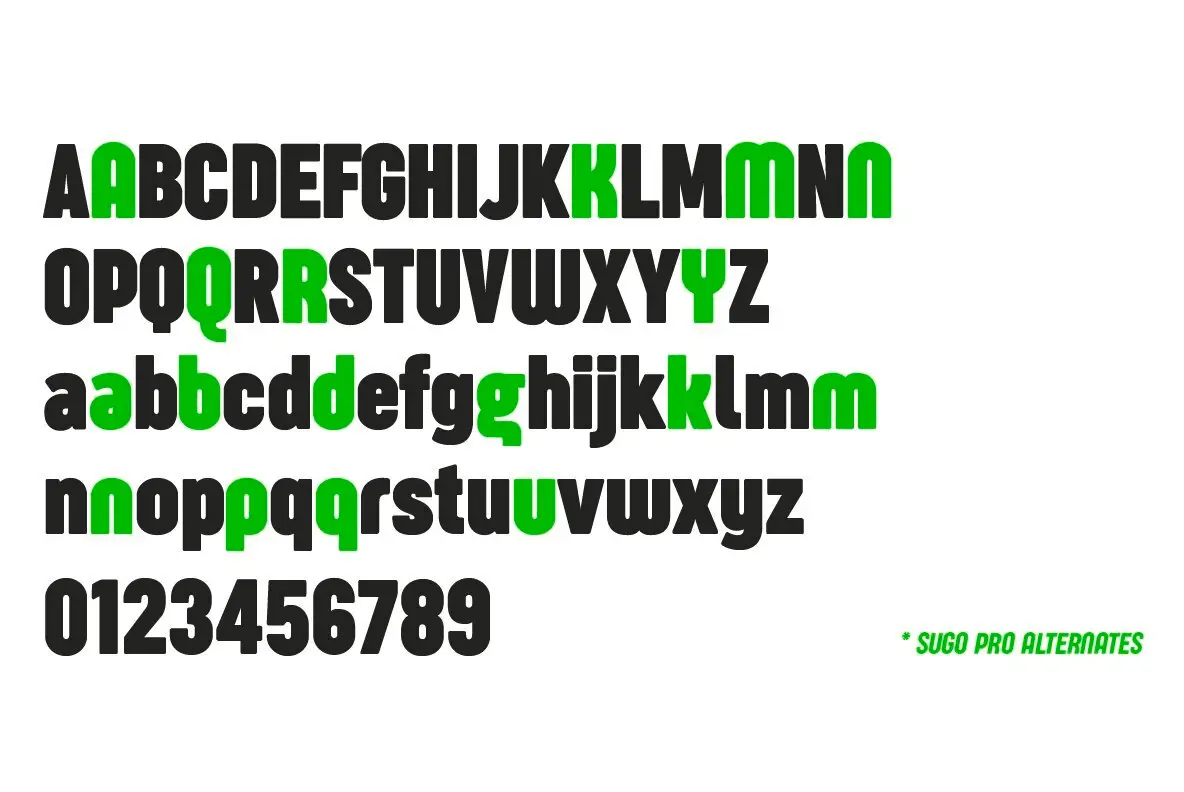 Sugo Pro Font YouWorkForThem