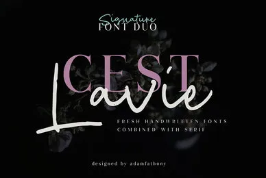Cest Lavie Font Duo