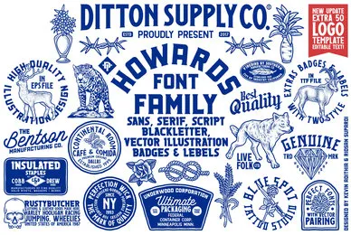 Howards Font Family