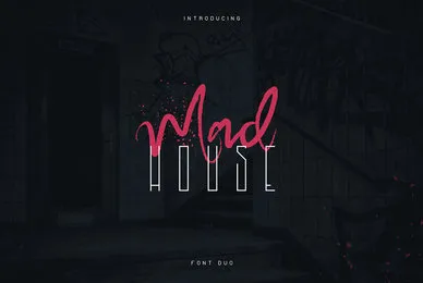 Madhouse Font Duo
