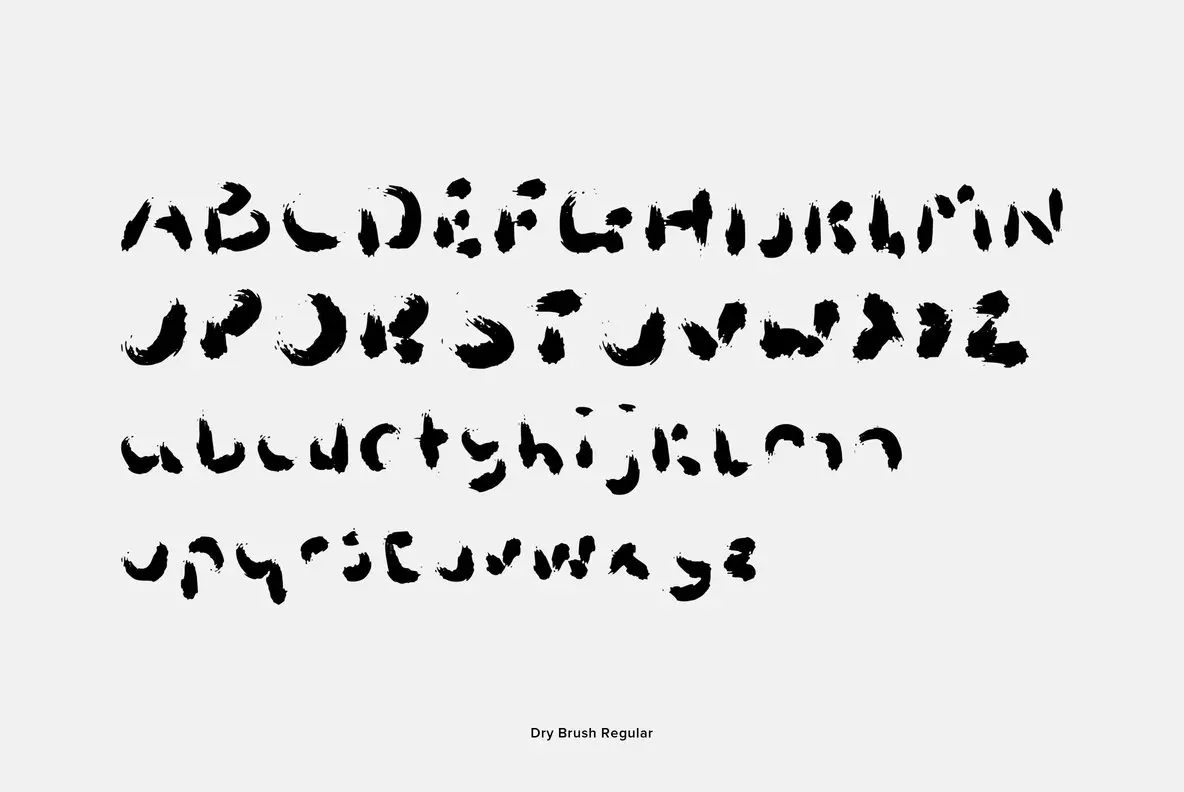 Dry Brush Font - FontPath