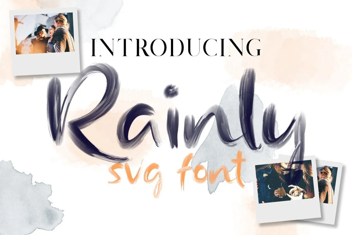 Rainly SVG Brush