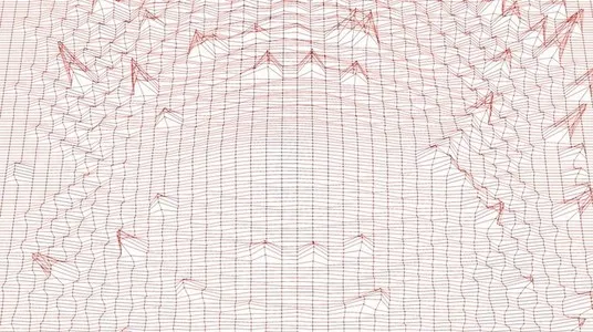 Abstract Landscape Wireframes 01