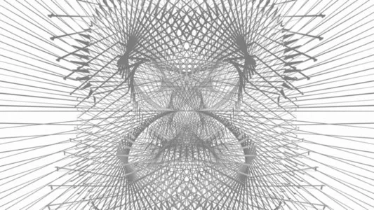 Abstract Linear Wireframe 15