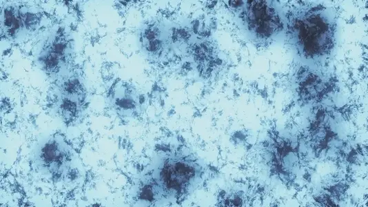 Abstract Blue Cosmic Texture