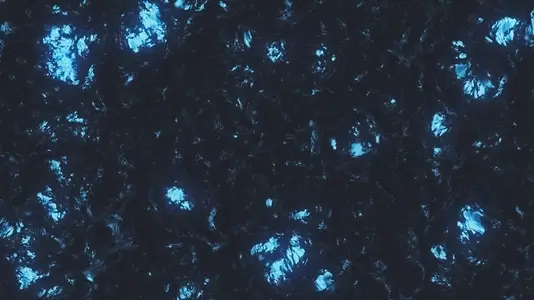 Blue Fractal Space Texture