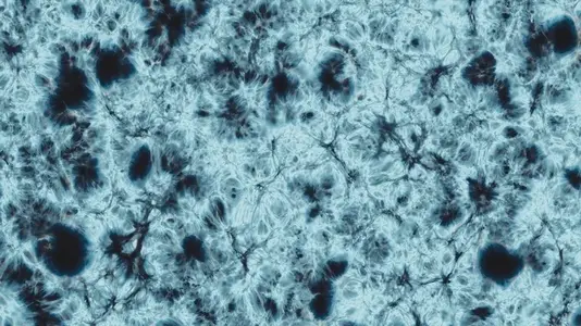 Cosmic Blue Energy Texture