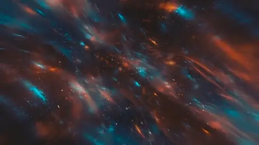 Universe Warping Space and Time     Seamless Loop Background 27