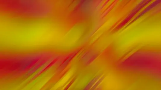 Bright Yellow and Red Light Streaks in Vibrant Abstract Motion